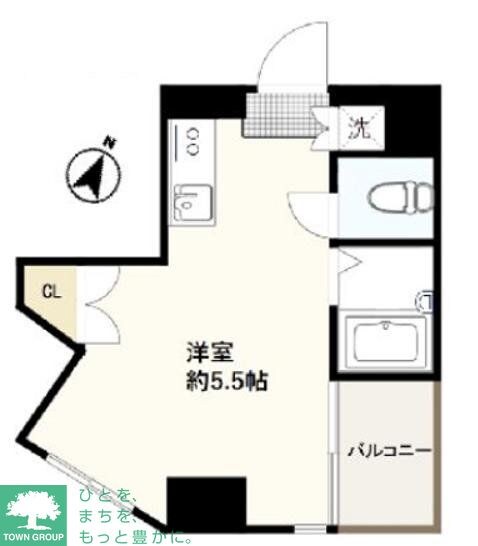 Totsu　Residence　Shiodomeの物件間取画像