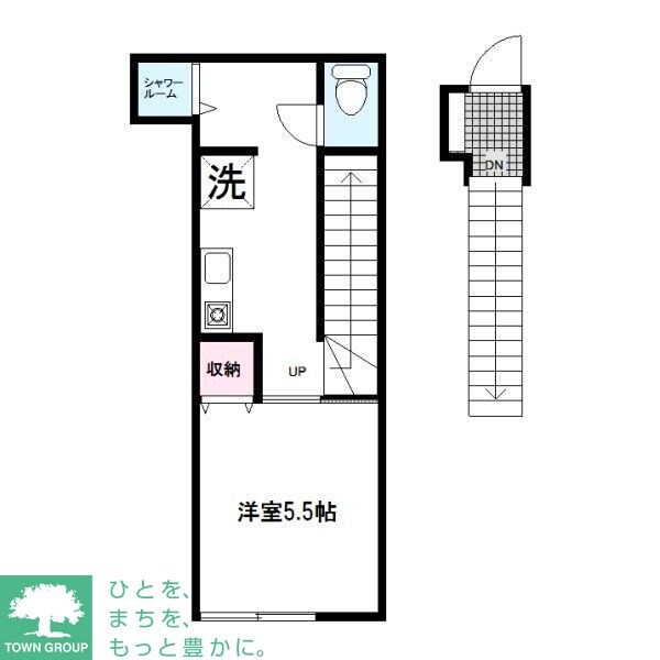 ルミエール山王の物件間取画像