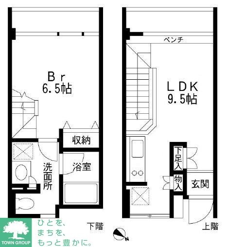 KDXレジデンス自由が丘の物件間取画像