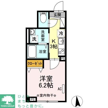 メゾン ド パーシモンの物件間取画像