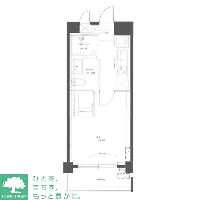 インプルーブ新宿戸山の物件間取画像