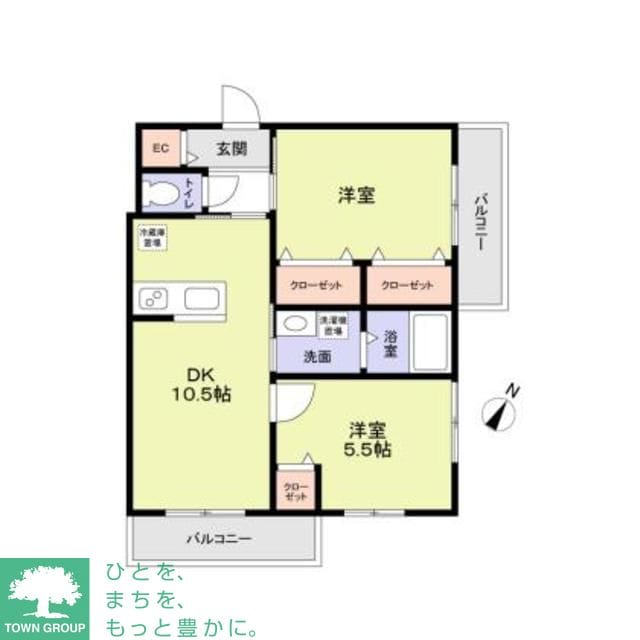 （仮称）大田区大森中２丁目計画の物件間取画像