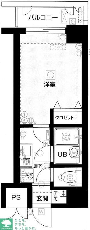 メインステージ三軒茶屋の物件間取画像