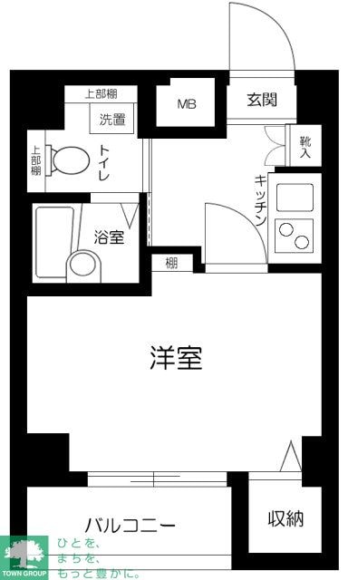 トーシンフェニックス新橋弐番館の物件間取画像