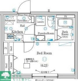 ラフィスタ品川西大井の物件間取画像