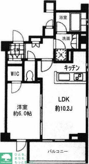 プライムアーバン用賀の物件間取画像