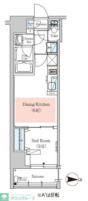 アーバネックス深川住吉IIの物件間取画像