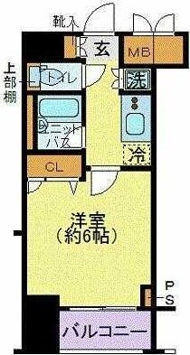 コンシェリア芝公園の物件間取画像