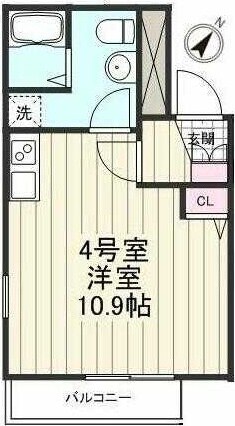 クリアル門前仲町の物件間取画像