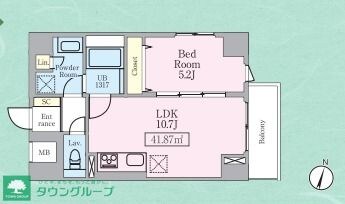 ＴＨＥ　ＲＯＯＭの物件間取画像