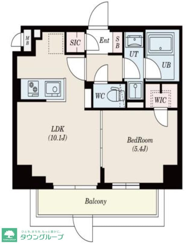 Ｓ－ＲＥＳＩＤＥＮＣＥ錦糸町Ｓｏｕｔｈの物件間取画像