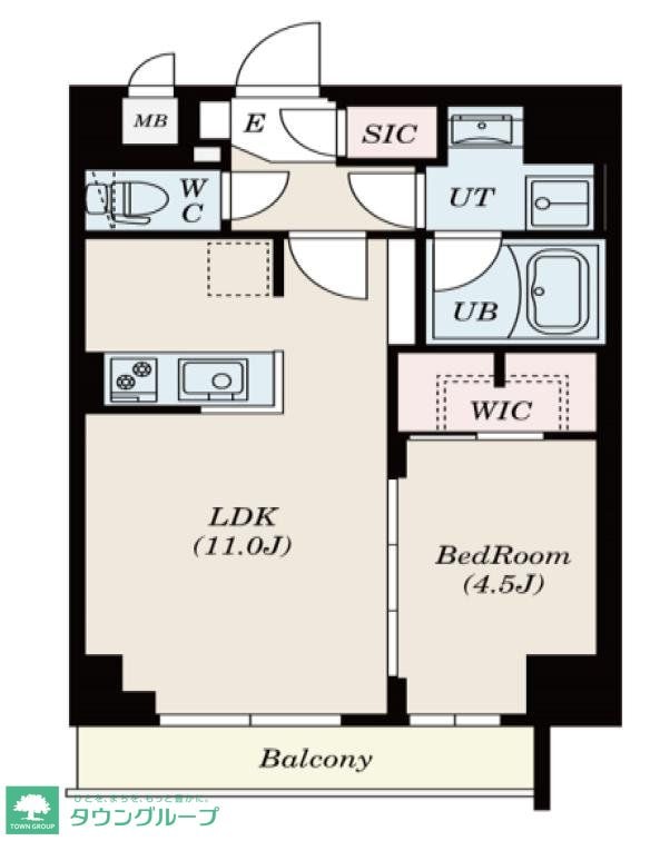 Ｓ－ＲＥＳＩＤＥＮＣＥ錦糸町Ｓｏｕｔｈの物件間取画像