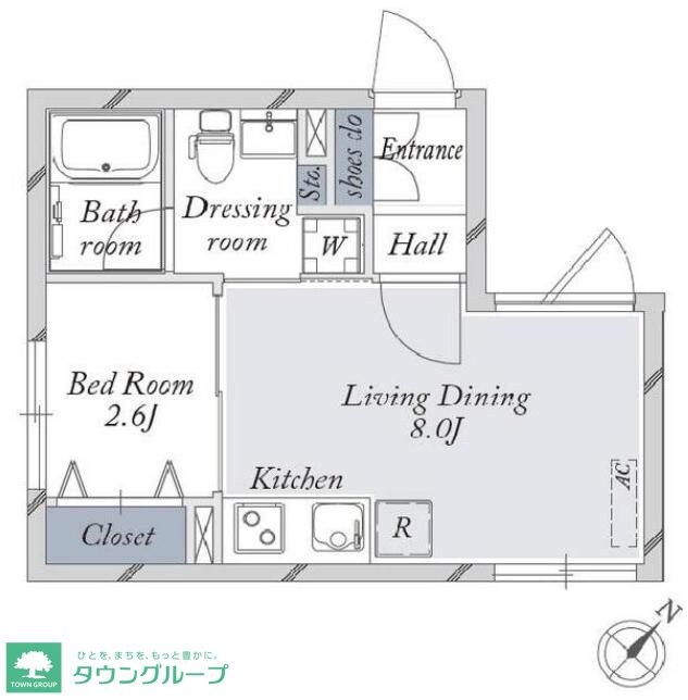 LiveFlat文京大塚WESTの物件間取画像