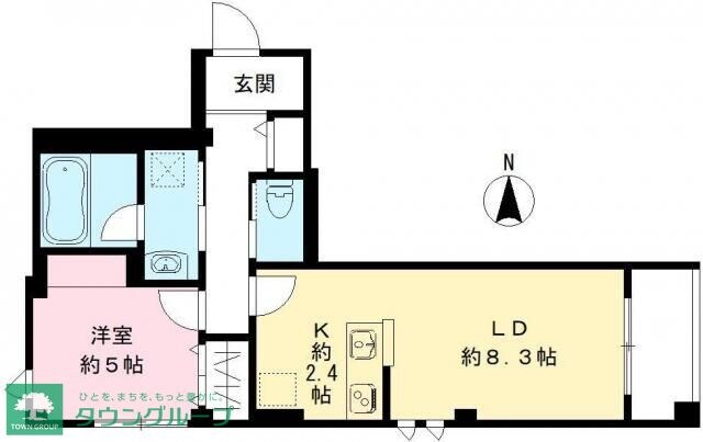 北品川テラスの物件間取画像