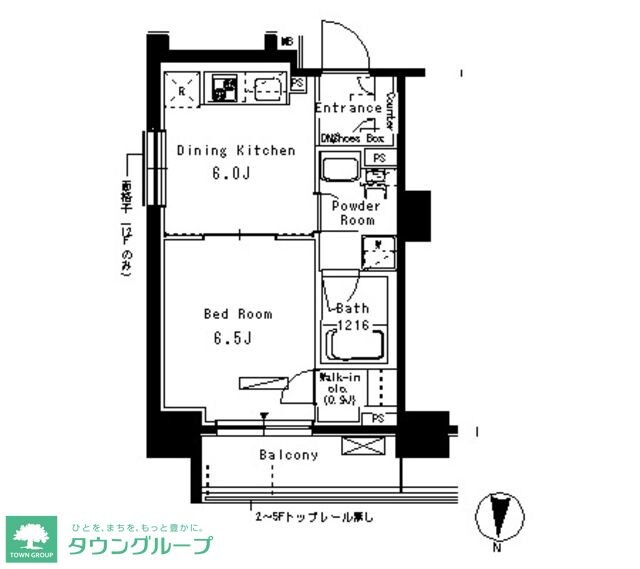 パークアクシス亀戸の物件間取画像