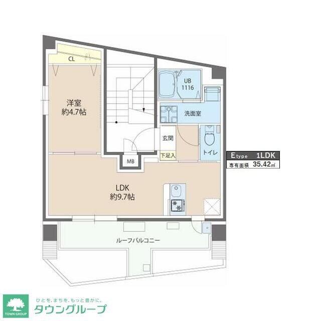 レピュア東向島駅前レジデンスの物件間取画像