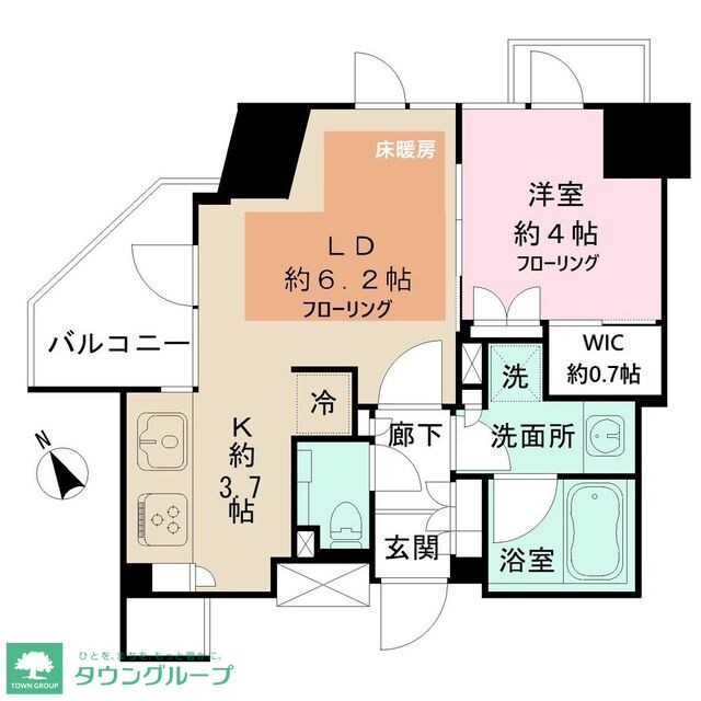 シャリエ御茶ノ水の物件間取画像