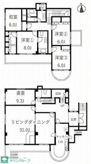 SAKURAI HOUSEの物件間取画像