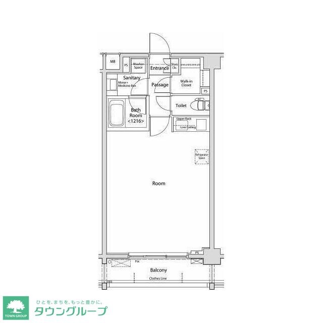 FORTIS大森の物件間取画像