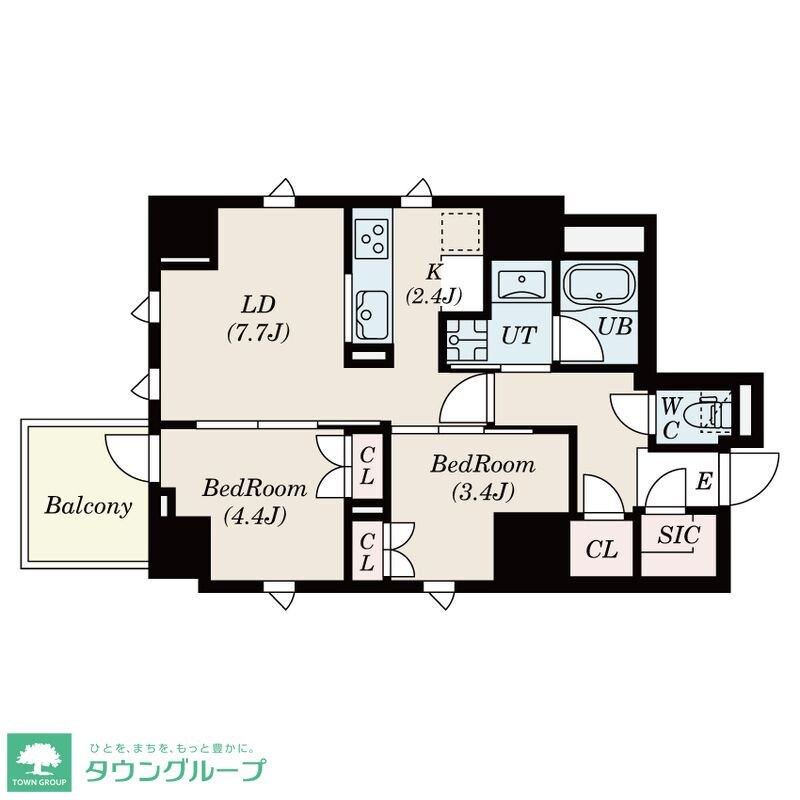 S-RESIDENCE日本橋馬喰町Aereの物件間取画像