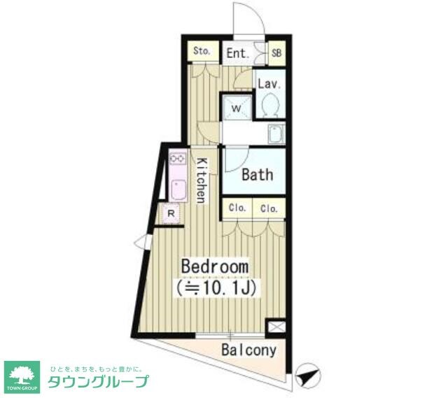 スマートリンク西麻布の物件間取画像