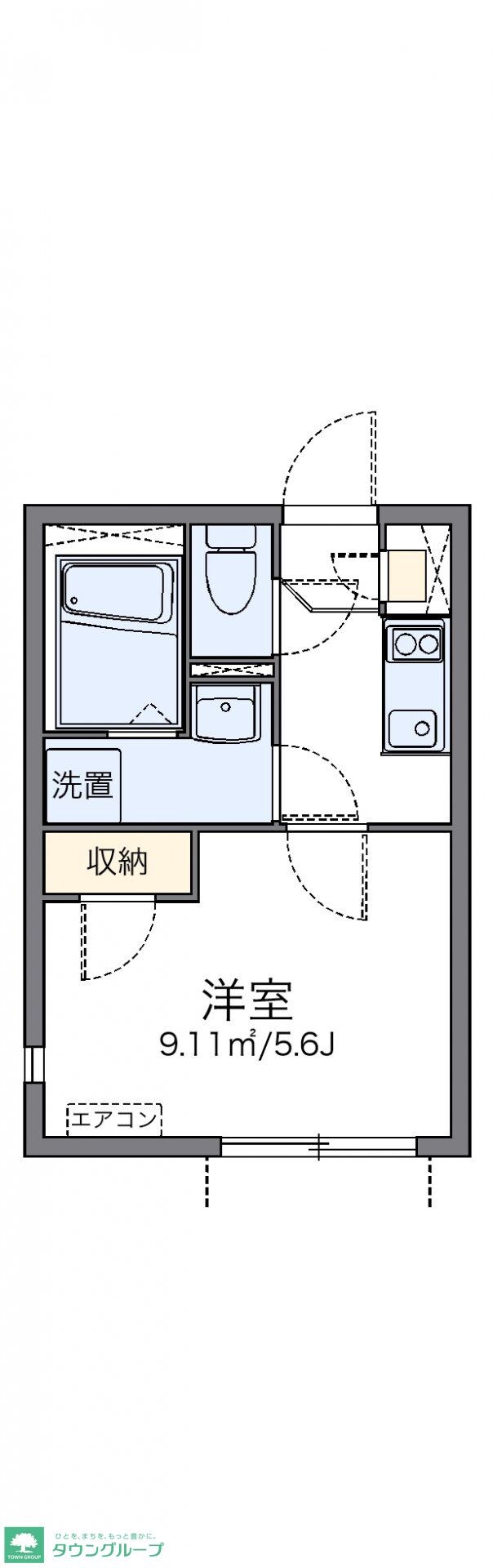 レオネクストマグノリアの物件間取画像