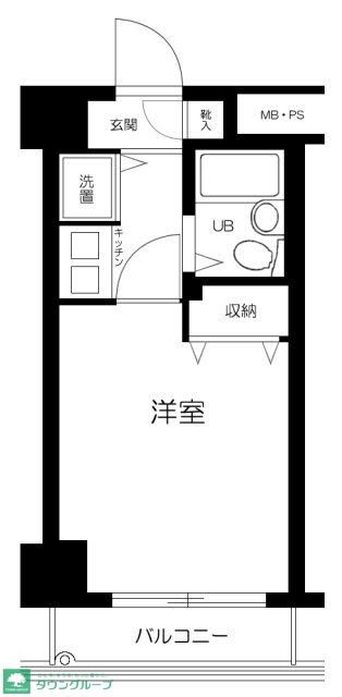 ガラ・シティ白金台の物件間取画像