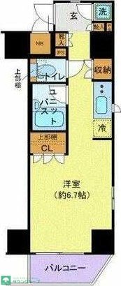 ガリシアヒルズ西麻布EASTの物件間取画像