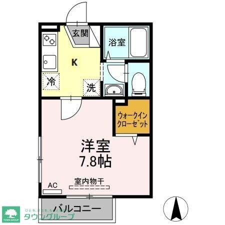 ウィステリア豊町の物件間取画像