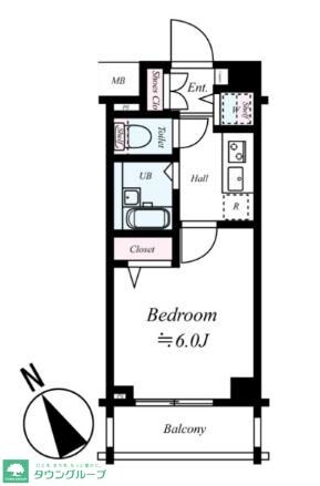 ロアール西品川の物件間取画像