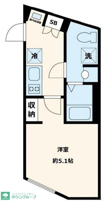 ＡＧＲＡＴＩＯ武蔵小山の物件間取画像