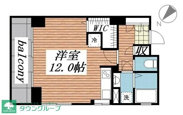 ハイツ北品川の物件間取画像