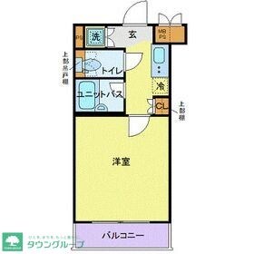 ルーブル武蔵小山弐番館の物件間取画像