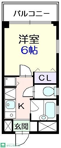 鈴屋ビルの物件間取画像