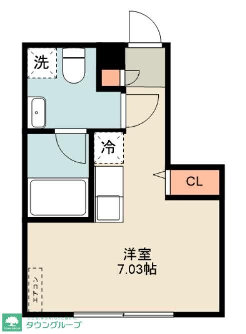 デュオメゾン門前仲町の物件間取画像