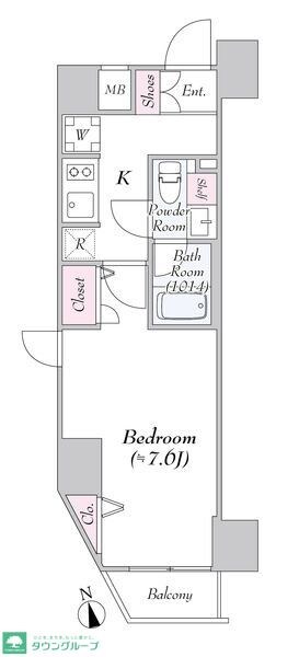 Ｌｏｇ三田駅前の物件間取画像