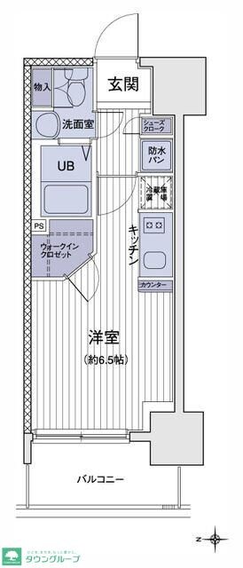 エスティメゾン大島の物件間取画像