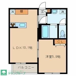 EAST HOUSEの物件間取画像