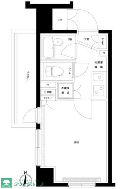 ルーブル大森町の物件間取画像