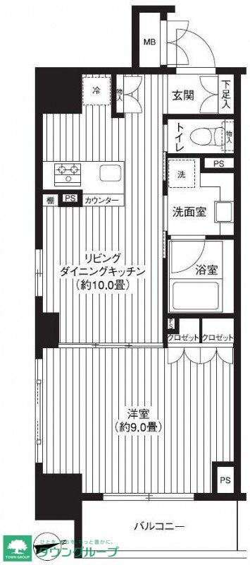 レジディア新御徒町の物件間取画像