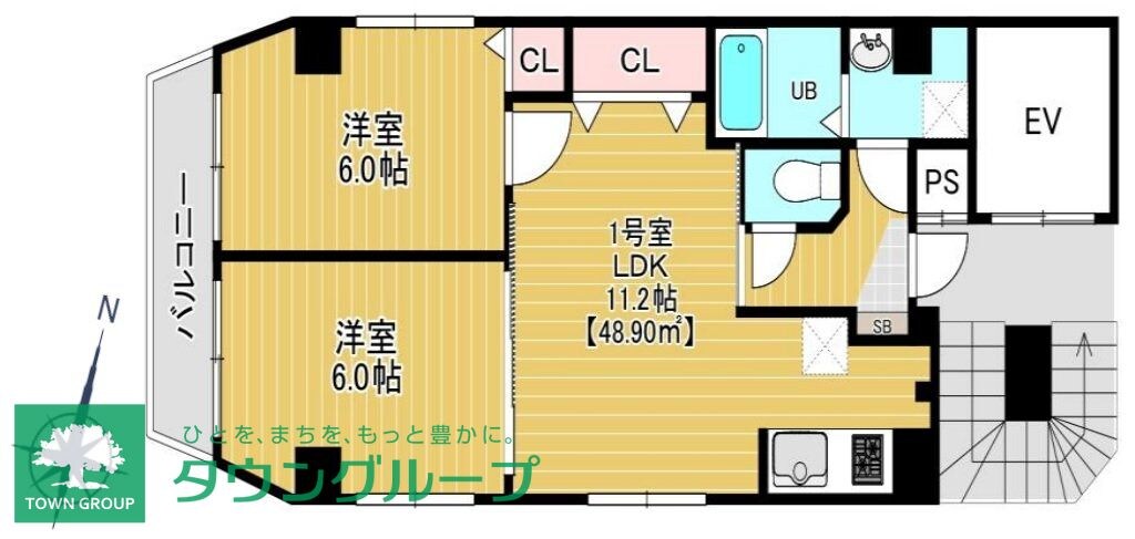 ウイングテラス御徒町の物件間取画像