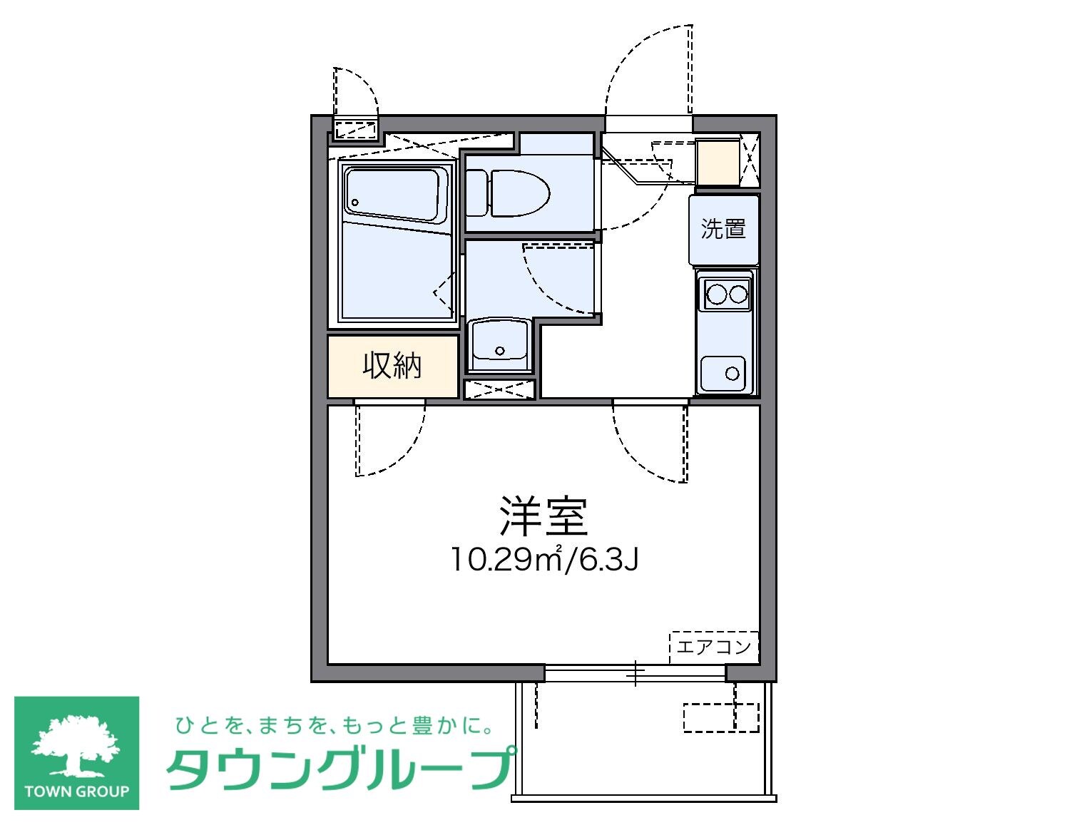 レオネクストパラシオの物件間取画像