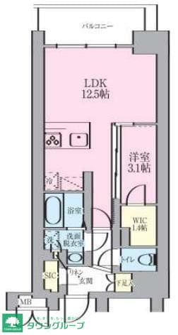 ルネサンスコート錦糸町IIの物件間取画像