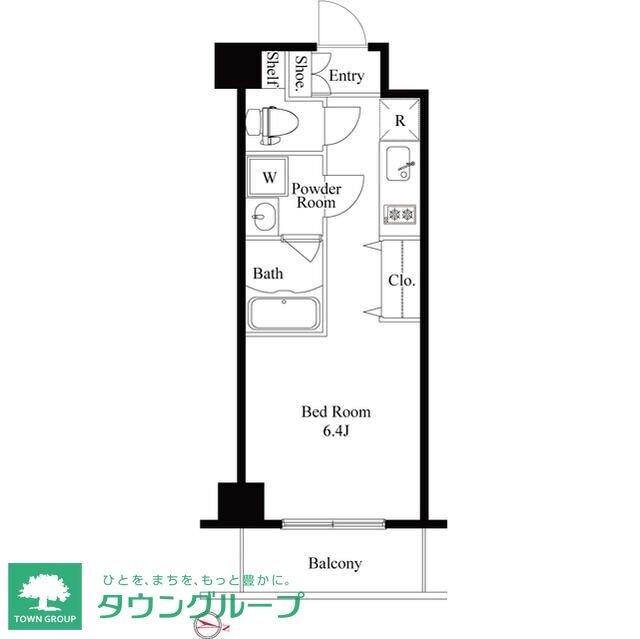 プライマル品川西大井の物件間取画像