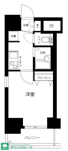 ＯＬＩＯ麻布十番の物件間取画像