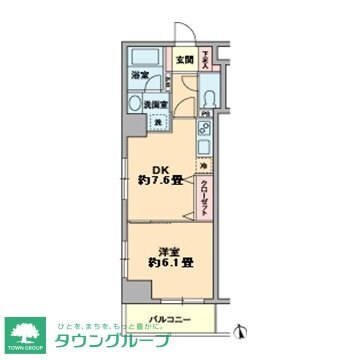 カスタリア新富町の物件内観写真