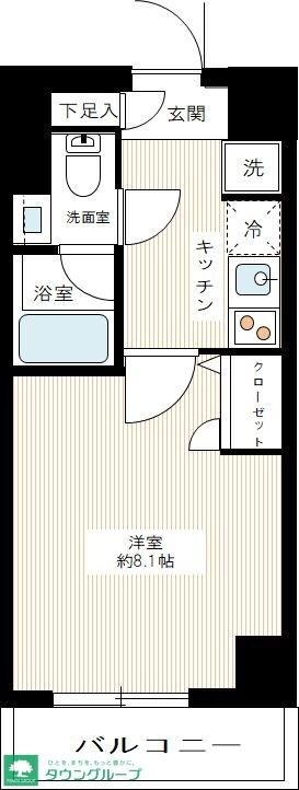 MAXIV北糀谷の物件間取画像