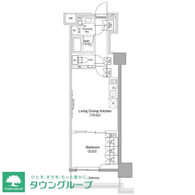 ザ・パークハビオ目黒桜邸の物件間取画像