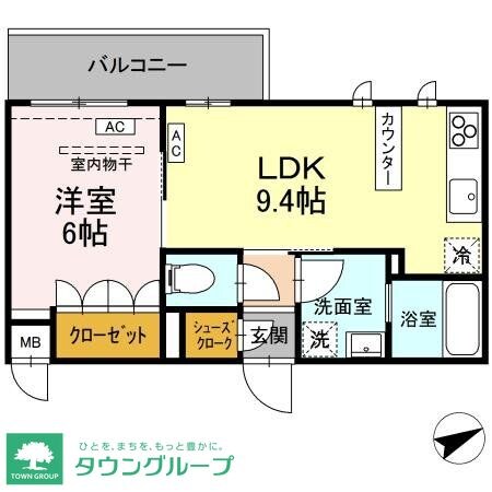 ロイジェントパークス西馬込の物件間取画像