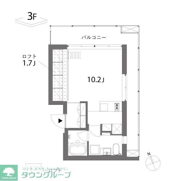 武蔵小山.Hillzの物件間取画像